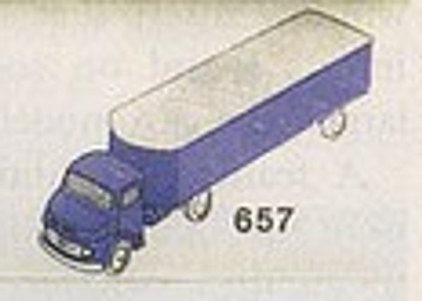 657-2 1:87 Mercedes Delivery Van