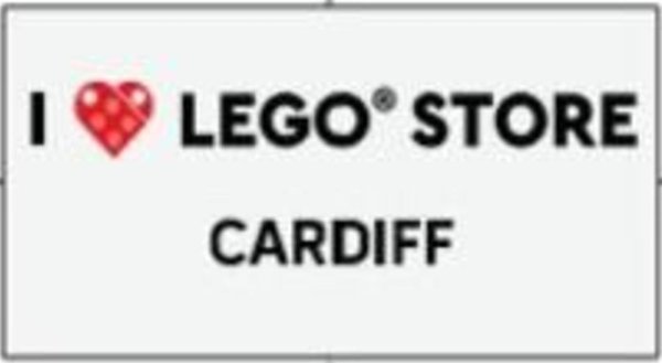 6613606 I [Heart] LEGO Store Cardiff Tile