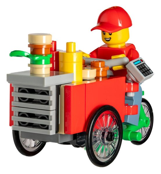 6614213 Bike Burger Cart