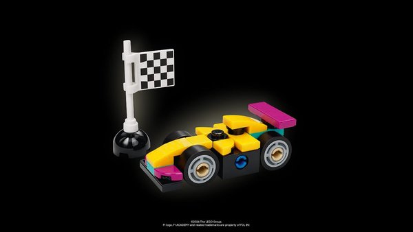 6626065 F1 ACADEMY LEGO Race Car