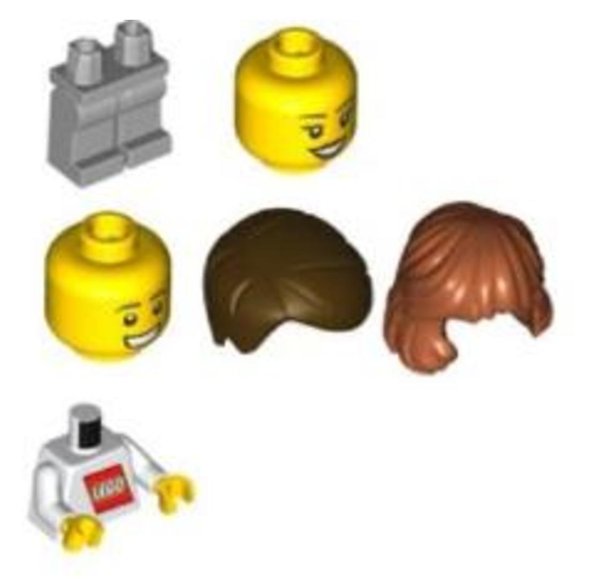 6643389 Ljubljana 10 Years Anniversary Minifigures