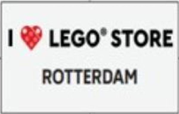 6646266 I [Heart] LEGO Store Rotterdam Tile