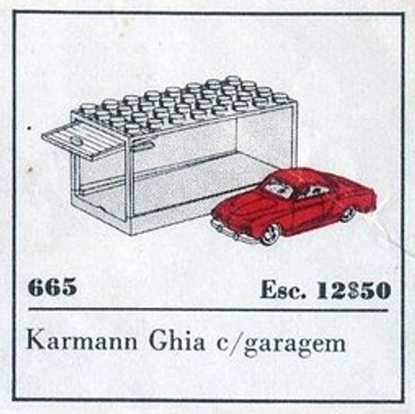 665 1:87 Karmann Ghia