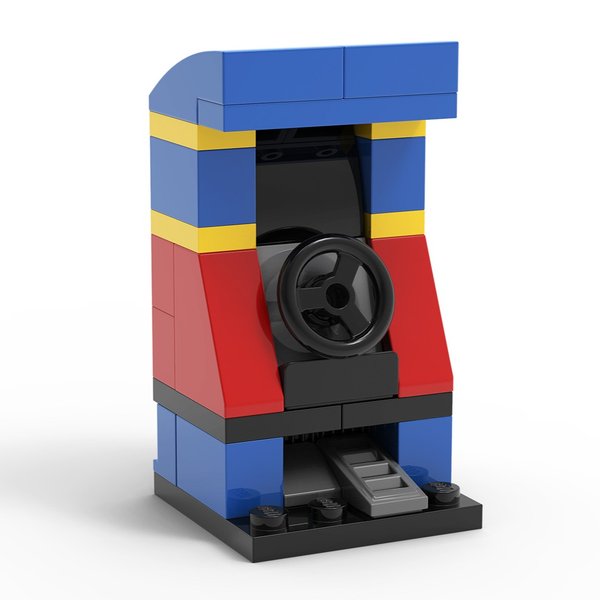 6651880 Arcade driving game