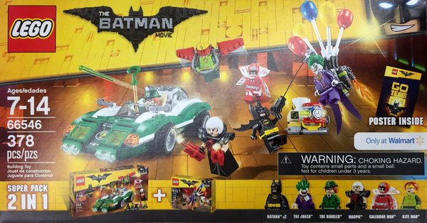 66546 The LEGO Batman Movie Super Pack 2 in 1