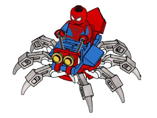 682404 Spider-Man with Spider-Crawler