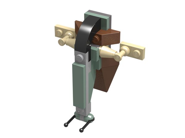 6964 Boba Fett's Slave I - Mini (Kabaya Box)