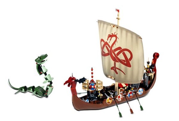 7018 Viking Ship challenges the Midgard Serpent