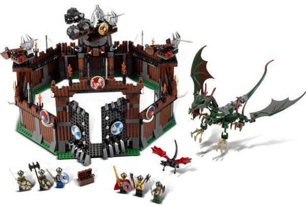 7019 Viking Fortress against the Fafnir Dragon