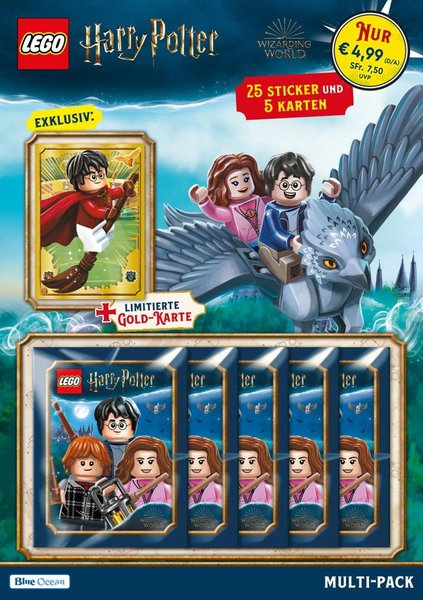 702213 Harry Potter Stickers and Cards - Multi-Pack (German Version)