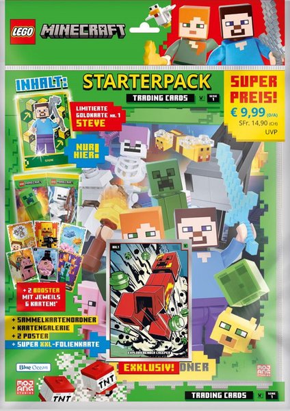 702350 Minecraft Trading Cards Series 1 - Starterpack (German Version)