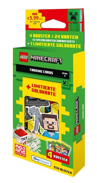 702353 Minecraft Trading Cards Series 1 - Eco-Blister (German Version)
