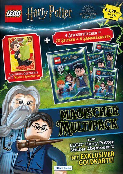 702452 Harry Potter Stickers and Cards Series 2 - Multi-Pack (German Version)