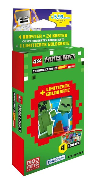 702504 Minecraft Trading Cards Series 2: Boom-Bastic - Eco-Blister (German Version)