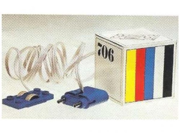 706-3 12V Rail Contact Wire with Transformer Connector with Cap