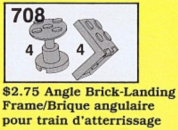 708-3 Angle Brick / Landing Frame