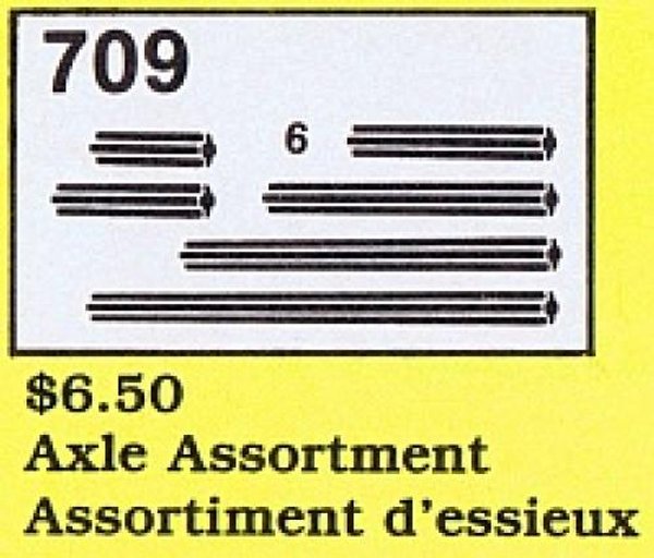 709-2 Axle Assortment