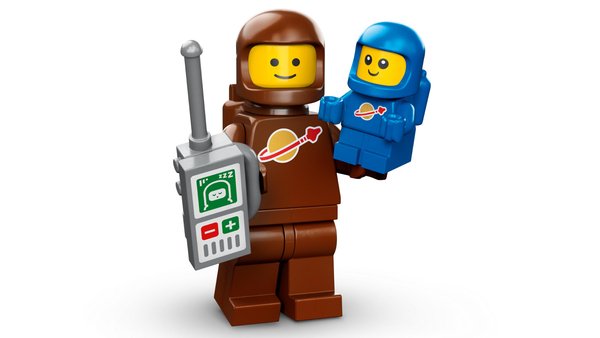 71037-3 Brown Astronaut and Spacebaby