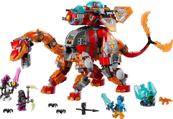 71514 2in1 Dino-Düsenflieger, Spielzeug mit Figuren ab 9