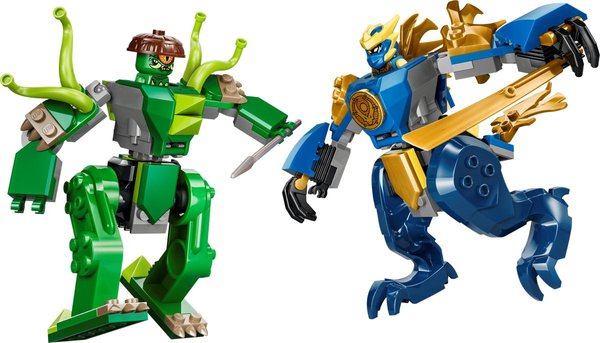 71853 Duell mit Jays Drachen-Mech, Spielzeug ab 4 Jahren
