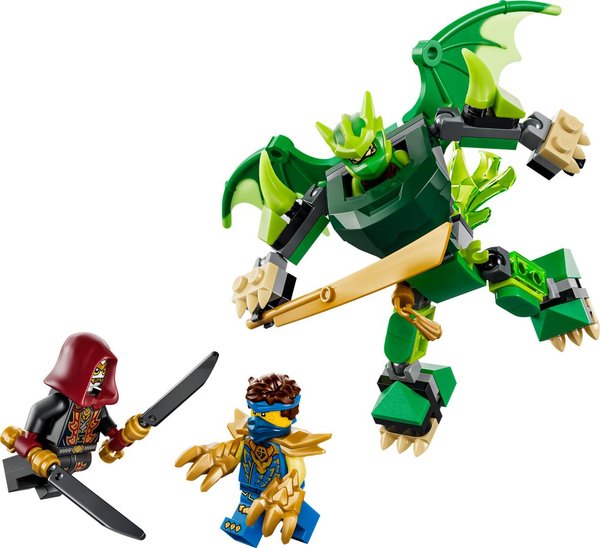71862 Lloyds Drachen-Mech Battle Set, Spielset mit Actionfigur und 3 Minifiguren