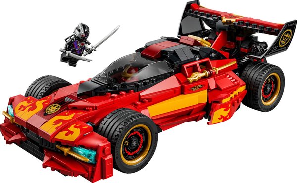 71867 15-jähriges Jubiläum: X-1 Ninja Supercar, DIY Set