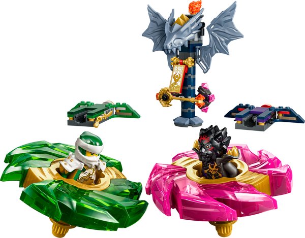 LEGO Ninjago 71875 Lloyd vs. Ras Spinner Battle