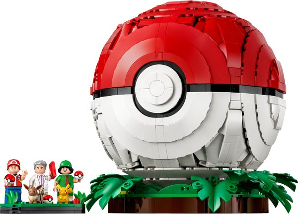 72154 Pokéball mit Beeindruckenden Trainermomenten