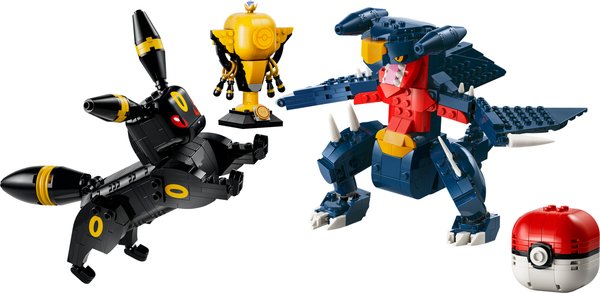72165 Pokémon SMART Play: Nachtaras und Knakracks Duell um die Meisterschaft kompatibles Set