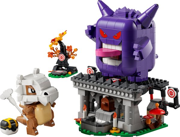 72166 Pokémon SMART Play: Tragossos und Gengars Gruselduell kompatibles Set