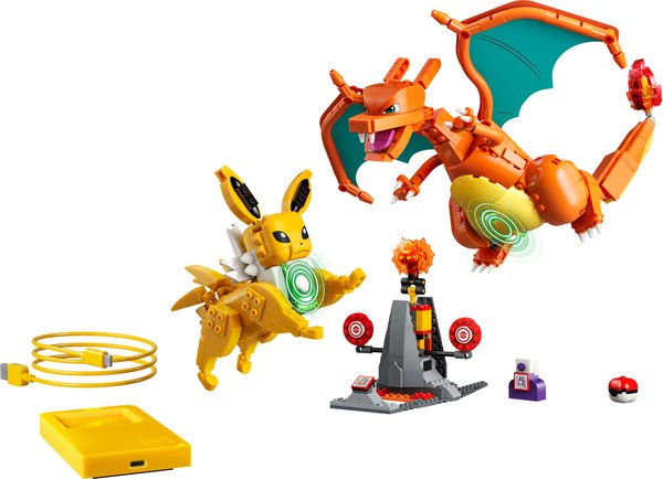 72167 Pokémon SMART Play: Ultimativer Showdown zwischen Glurak und Blitza All-in-1 Set