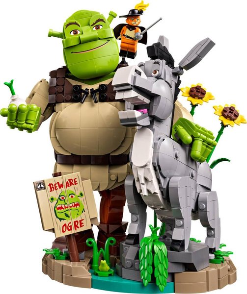 72423 Shrek, Esel und Der Gestiefelte Kater