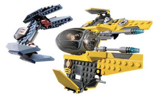 7256 Jedi Starfighter & Vulture Droid