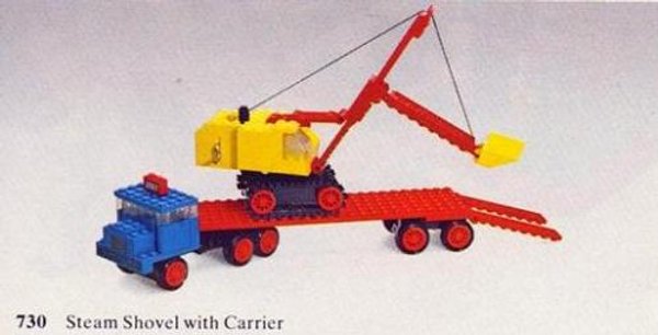 730 Steam Shovel with Carrier