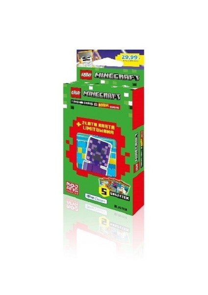 74502301 Minecraft Trading Cards Series 2: Boom-Bastic - Eco-Blister (Polish Version)