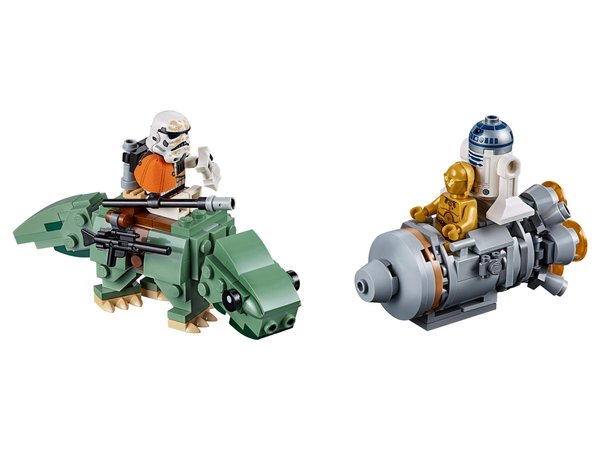 75228 Escape Pod vs. Dewback Microfighters