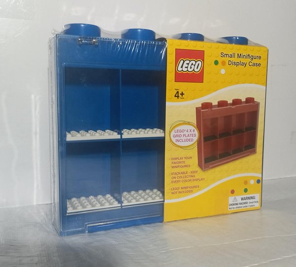 752453B Minifigure Display Case Small Blue