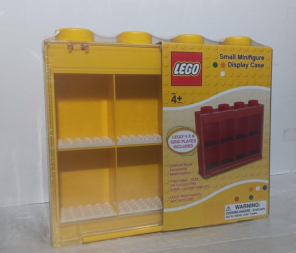 752453Y Minifigure Display Case Small Yellow
