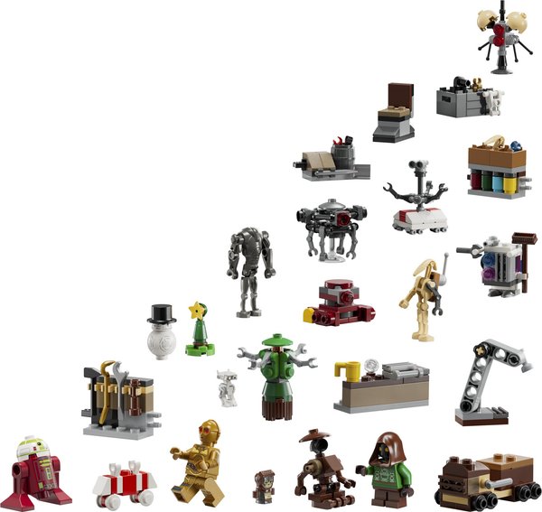 75418 Spielzeug-Adventskalender Spielbausteine,