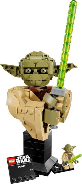 75438 Angriff der Klonkrieger Yoda Büste, Modellbau