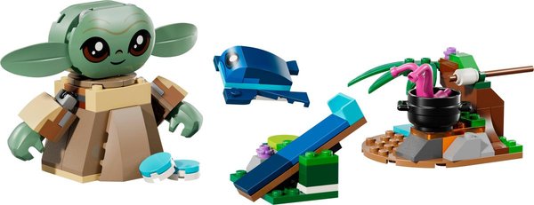 75443 Grogus Zuhause, Spielzeug für Kinder ab 4 Jahre