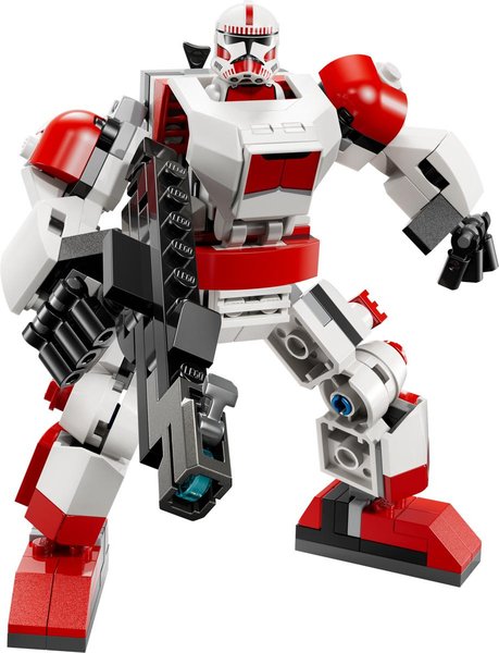 75448 Klon-Schocktruppen Mech, Spielzeug für Kinder ab 6
