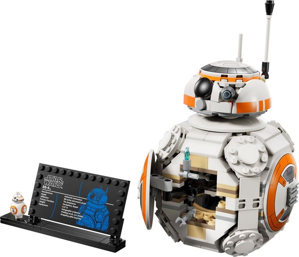 75452 Der Astromech-Droide BB-8 - Spielzeug ab 10 Jahren