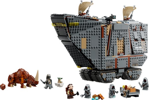 75453 Offworld Sandkrawler und Schlammhorn Bauspielzeug