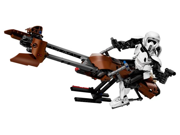 75532 Scout Trooper & Speeder Bike