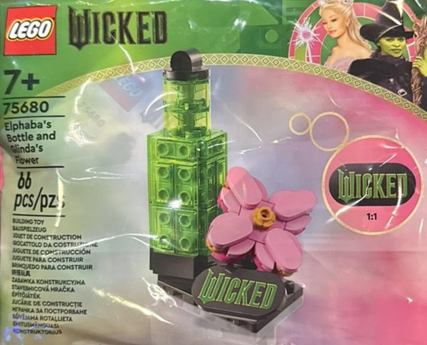 75680 Elphaba's Bottle and Glinda's Flower
