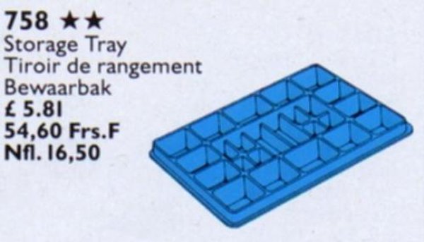 758 Storage Tray