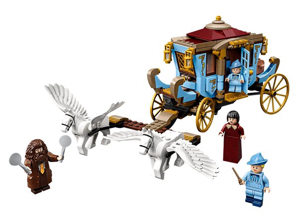 75958 Beauxbatons' Carriage: Arrival at Hogwarts