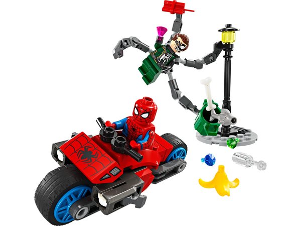 76275 Motorcycle Chase: Spider-Man vs. Doc Ock