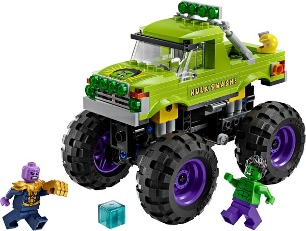 76312 The Hulk Truck vs. Thanos
